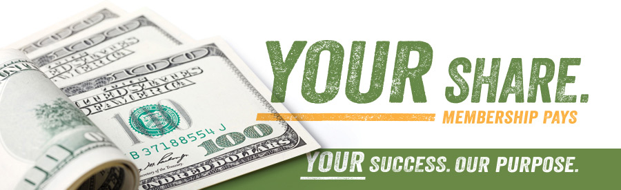 AgTexas Patronage - Your Share patronage ad